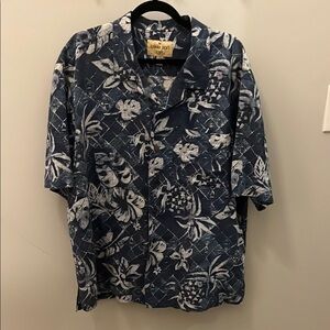 Havana Jack’s Cafe Men’s Hawaiian Shirt Casual Button Down Short Sleeve Size 2X